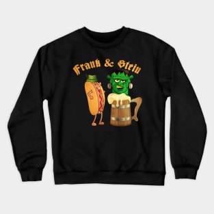 Frank & Stein, Funny Beer Festival Gift Crewneck Sweatshirt